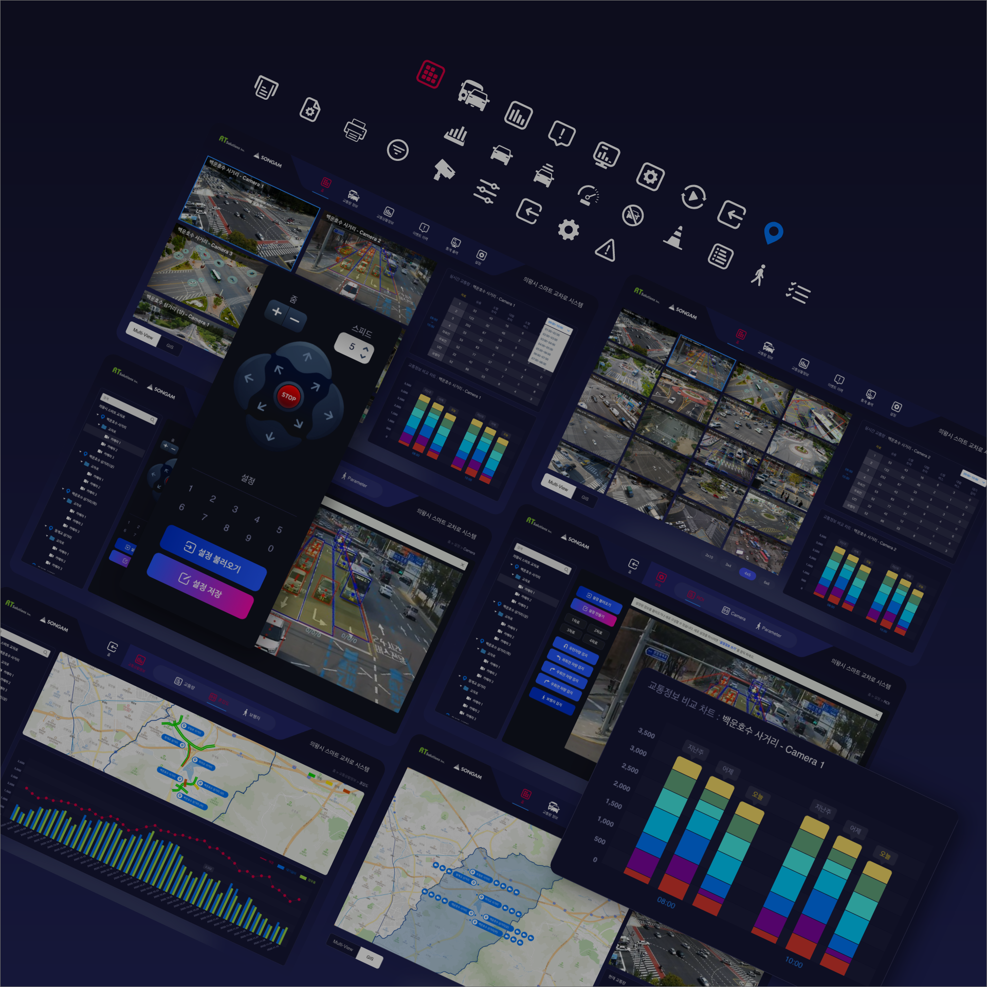 스마트 교차로 지능형 CCTV Application